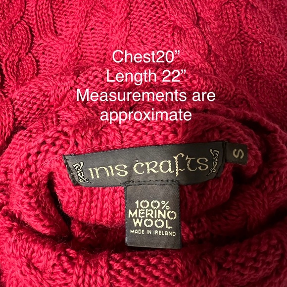 Inis crafts wool sweater - Picture 4 of 4